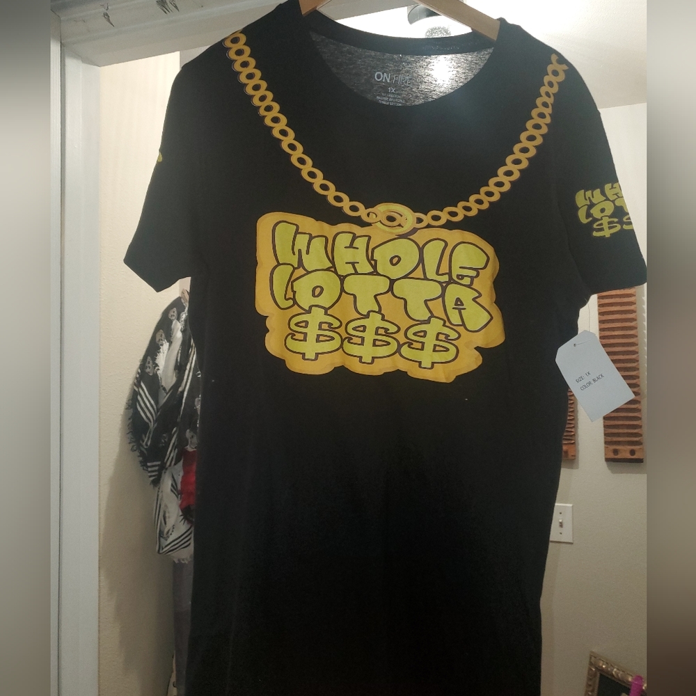 Men's XL Gold Chain Tee